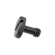 Hazard 4 1/4in-20 Knurled Slotted Camera Mount Screw, Black, One Size, ACS-Q20-BLK
