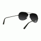 Hazard 4 Daisycutter Modern Large Aviator Sunglasses, Men's, OD Frame, Gray Lens, EYE-DSY-L-ODG