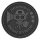 Hazard 4 Media Division Patch, Black, PAT-MDA-BLK