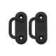 Hazard 4 Stop Gap-1, Pack of 2, Black, HP-SG1-BLK