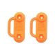Hazard 4 Stop Gap-1, Pack of 2, Orange, HP-SG1-ORG