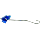 Head Start Lures Surface Runner Bird/Skip Rigging System, with Hook and Chain, Translucent Blue, S102-B