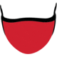 Headsweats Reversible Elite Face Mask, Sport Red, 3616 9500sSptRd