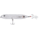 Heddon Feather Super Spook Jr Topwater Walking Bait, 3.5in, 1/2 oz, Clear, X9236F03