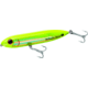 Heddon One Knocker Spook Topwater Bait, Floating, 1/2oz, 4 1/2in, Chartreuse/Silver Insert, XK925323