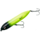 Heddon Super Spook Jr. Topwater Walking Bait, 3-1/2in, 1/2 oz, Chart/Black Head, X923622