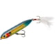 Heddon Super Spook Jr. Topwater Walking Bait, 3-1/2in, 1/2 oz, Feathered Treble, Wounded Shad, X9236FHBS