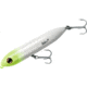Heddon Super Spook Jr. Topwater Walking Bait, 3-1/2in, 1/2 oz, White Chart Head, X923621