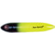 Heddon Super Spook Jr. Topwater Walking Bait, 3-1/2in, 1/2 oz, Chart/Black Head, X923622