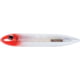 Heddon Super Spook Jr. Topwater Walking Bait, 3-1/2in, 1/2 oz, Red Head Ghost, X9236RH