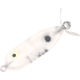 Heddon Tiny Torpedo Topwater Prop Bait, 1-7/8in, 1/4 oz, Clear, X0360C