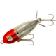 Heddon Tiny Torpedo Topwater Prop Bait, 1-7/8in, 1/4 oz, G-Finish Pearl/Red Head, X0360G28