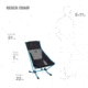 Helinox Beach Camping Chair, Black, 12651R2