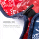Helinox Bloncho, Blue &amp; Red Bandana, 12499