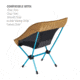 Helinox Chair One Reversible Seat Warmer, Coyote Tan / Forest, 12500