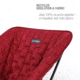 Helinox Chair One Reversible Seat Warmer, Scarlet/Iron, 12457