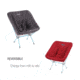 Helinox Chair One Reversible Seat Warmer, Scarlet/Iron, 12457