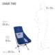 Helinox Chair Two, Blue Block, 12882R1