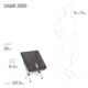 Helinox Chair Zero High Back, Black, 10559