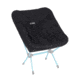 Helinox Fleece Seat Warmer Fitted Chair One Cover, Black, 10003305