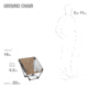 Helinox Ground Chair, Coyote Tan, 10503R1