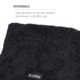 Helinox High-Back Seat Warmer Chair Two, Black Fleece, 12480