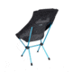 Helinox High-Back Seat Warmer Sunset/Beach Chair, Black Fleece, 12481