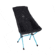 Helinox High-Back Seat Warmer Sunset/Beach Chair, Black Fleece, 12481