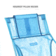 Helinox Portable Beach Chair, Blue Mesh, 10678R2