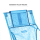 Helinox Portable Beach Chair, Blue Mesh, 10678R2