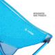 Helinox Portable Beach Chair, Blue Mesh, 10678R2