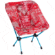 Helinox Reversible Seat Warmer One/Zero/Swivel, Blue &amp; Red Bandana, 12490