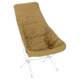 Helinox Reversible Seat Warmer, Quilted, Chair Two, Black/Coyote Tan, 10002783