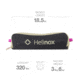 Helinox Sunset Camping Chair, Black/Khaki/Purple, 11187