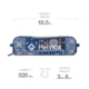 Helinox Sunset Camping Chair, Blue Bandana Quilt, 11189