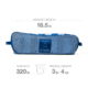 Helinox Sunset Camping Chair, Blue Stripe, 11166