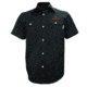 HELLRAZR Short Sleeve Snap Button Shirt, XL, Black, OGHELL-C-SBS-0650