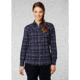 Helly Hansen Classic Check Ls Shirt - Womens, Nightshade Plaid, Medium, 62930680-M