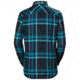 Helly Hansen Classic Check Ls Shirt - Womens, North Sea Blue Plaid, Large, 62930603-L