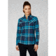 Helly Hansen Classic Check Ls Shirt - Womens, North Sea Blue Plaid, Large, 62930603-L