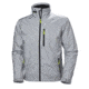 Helly Hansen Crew Midlayer Jacket - Mens, Grey Fog, Small, 30253-853-S