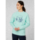 Helly Hansen F2F Cotton Sweater - Womens, Blue Tint, Extra Large, 62935501-XL