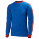 Helly Hansen HH Lifa Stripe Crew - Mens-Cobalt Blue-Medium