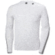 Helly Hansen Hh Lifa Stripe Crew - Mens, White, XXL, 48800-001-2XL
