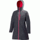 Helly Hansen Long Belfast Jacket - Women's-Charcoal-Small