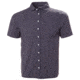Helly Hansen Mens Club Qd Short Sleeve Shirt, Navy Check, Medium, 33965-598-M