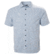 Helly Hansen Mens Club Qd Short Sleeve Shirt, White Check, Large, 33965-002-L