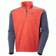 Helly Hansen Mens Daybreaker 1/2 Zip Fleece, Paprika, Large, 50844-118-L