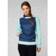 Helly Hansen Movatn Wool Ins Sweater - Womens, North Sea Blue, Large, 62927603-L