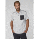 Helly Hansen Oksval Ss Polo - Mens, Grey Fog Melange, Medium, 62896853-M